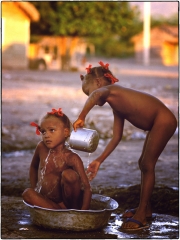 Twin-Sister-Shower-Before-Sunset